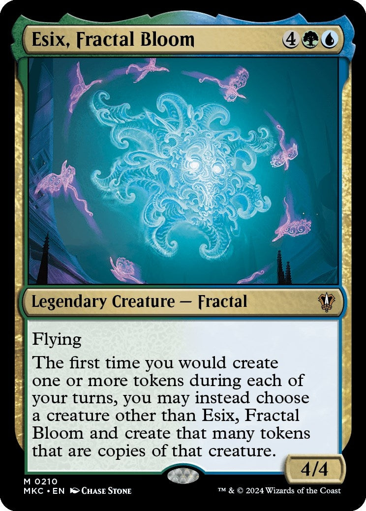 Esix, Fractal Bloom (210) (Commander: Murders at Karlov Manor)