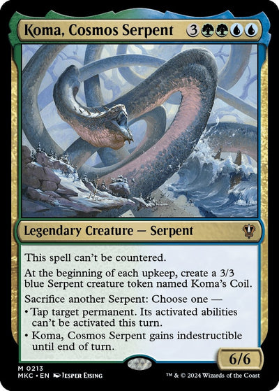 Koma, Cosmos Serpent (213) (Commander: Murders at Karlov Manor)