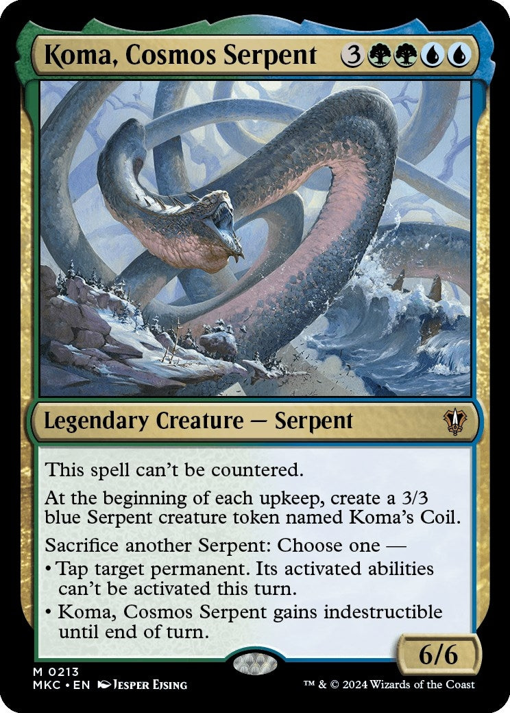 Koma, Cosmos Serpent (213) (Commander: Murders at Karlov Manor)