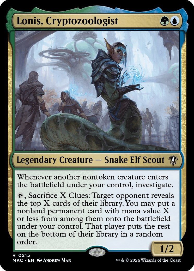 Lonis, Cryptozoologist (215) (Commander: Murders at Karlov Manor)
