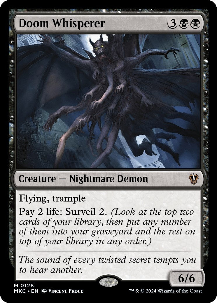 Doom Whisperer (128) (Commander: Murders at Karlov Manor)