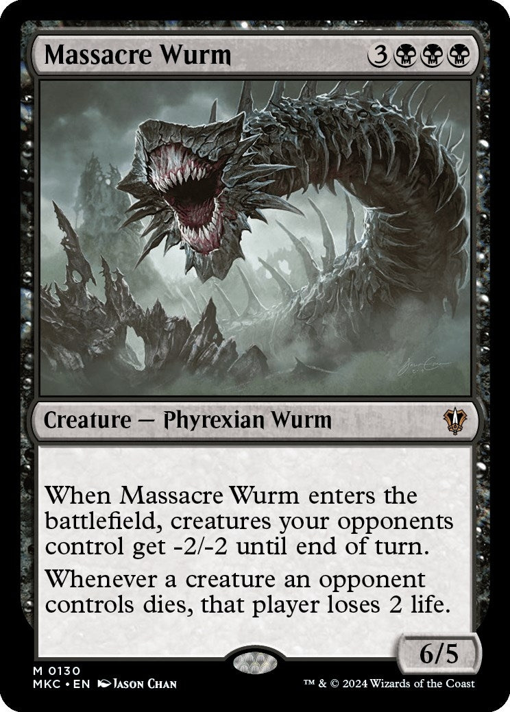 Massacre Wurm (130) (Commander: Murders at Karlov Manor)