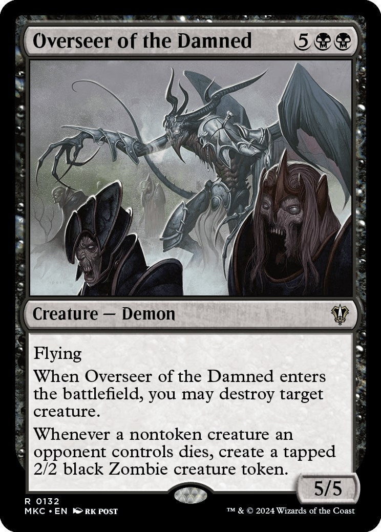 Overseer of the Damned (132) (Commander: Murders at Karlov Manor)