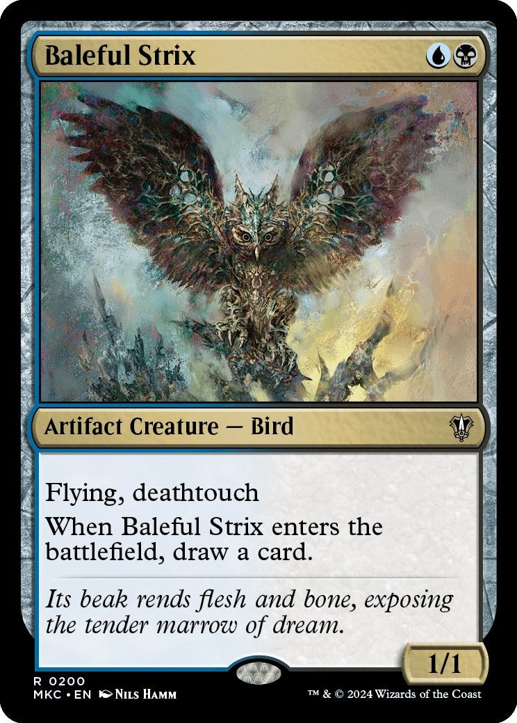 Baleful Strix (200) (Commander: Murders at Karlov Manor)
