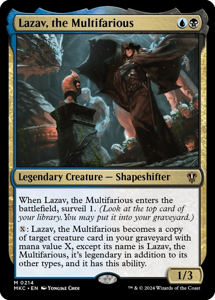 Lazav, the Multifarious (214) (Commander: Murders at Karlov Manor)