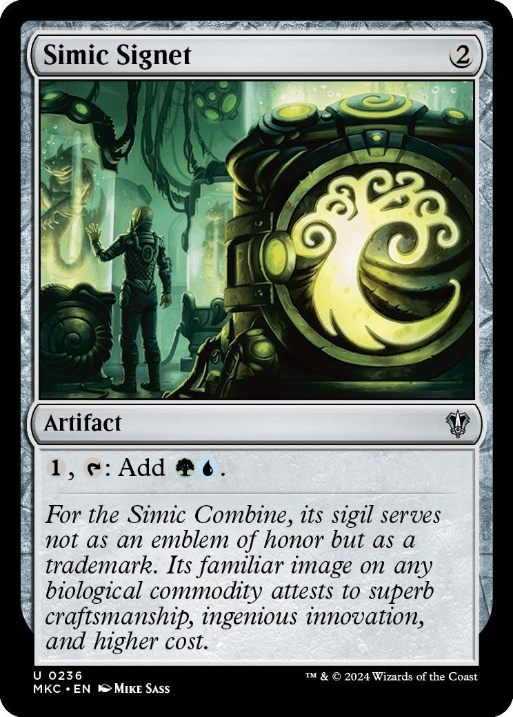 Simic Signet (236) (Commander: Murders at Karlov Manor)