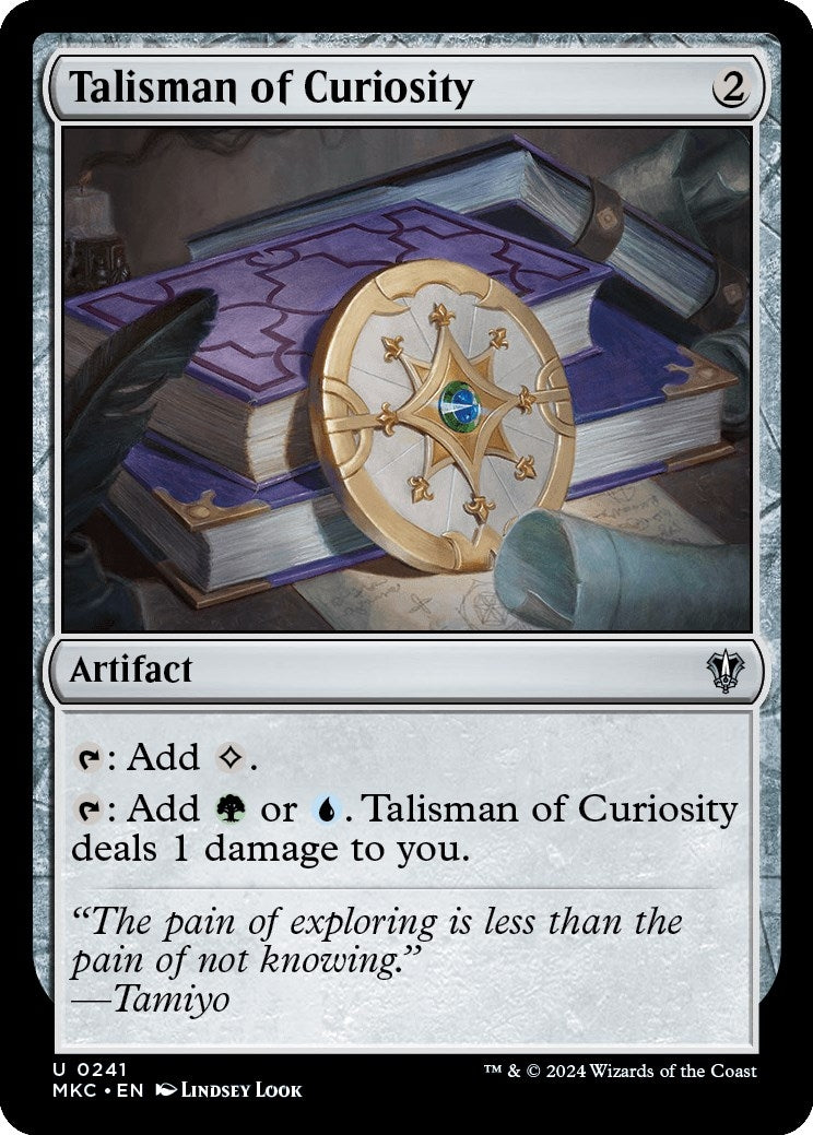 Talisman of Curiosity (241) (Commander: Murders at Karlov Manor)