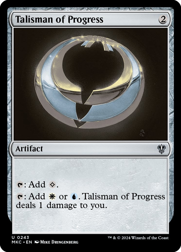 Talisman of Progress (243) (Commander: Murders at Karlov Manor)