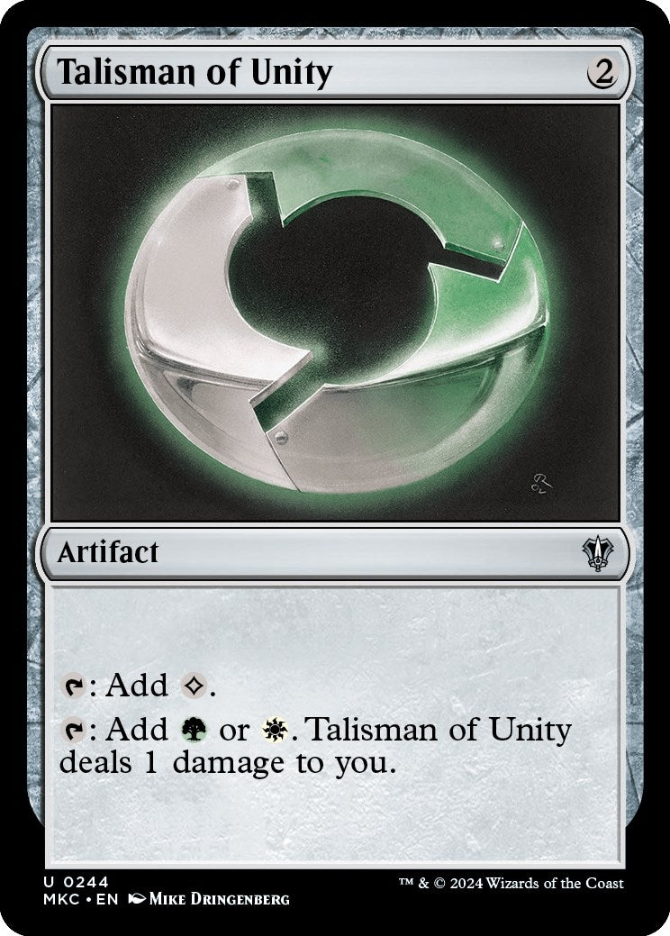Talisman of Unity (244) (Commander: Murders at Karlov Manor)