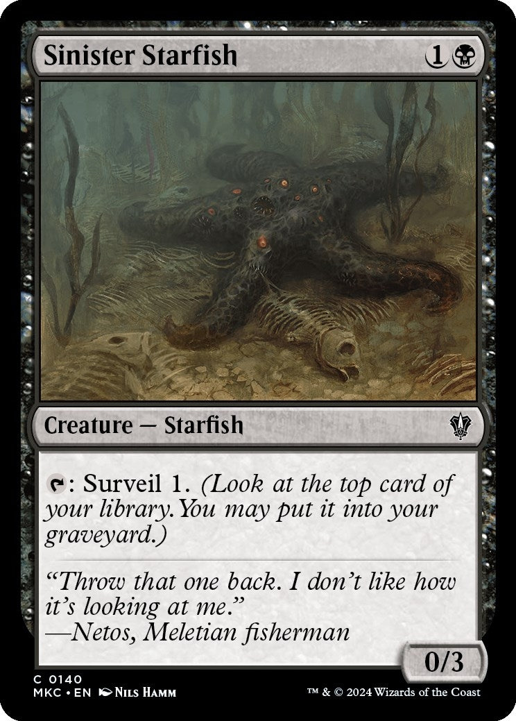 Sinister Starfish (140) (Commander: Murders at Karlov Manor)