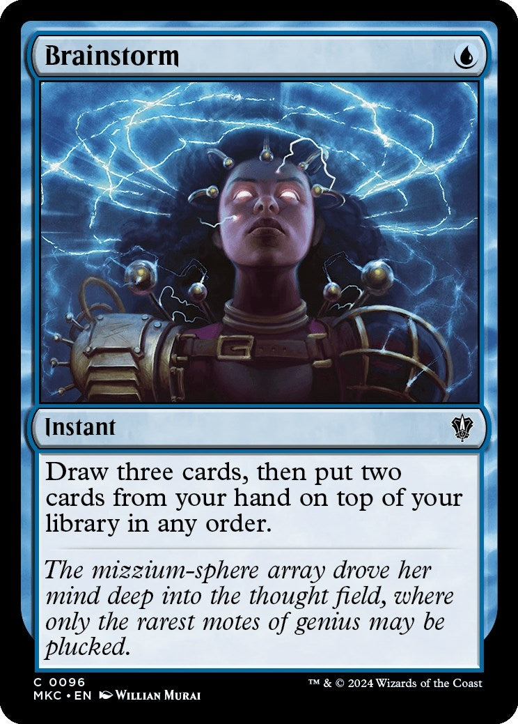 Brainstorm (96) (Commander: Murders at Karlov Manor)