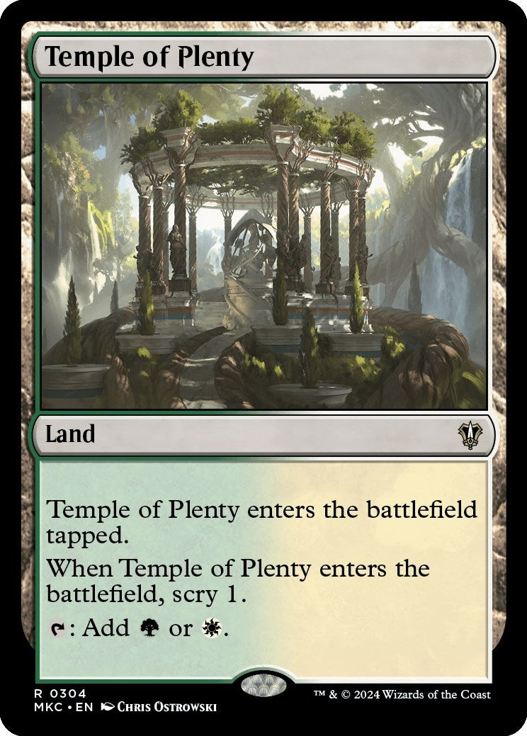 Temple of Plenty (304) (Commander: Murders at Karlov Manor)