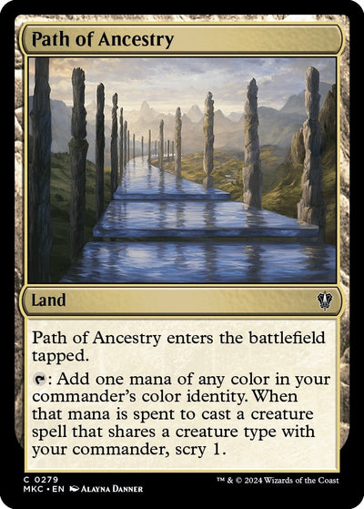 Path of Ancestry (279) (Commander: Murders at Karlov Manor)