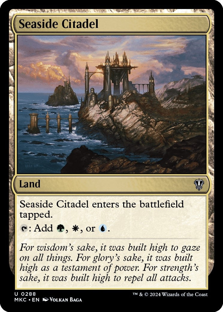 Seaside Citadel (288) (Commander: Murders at Karlov Manor)