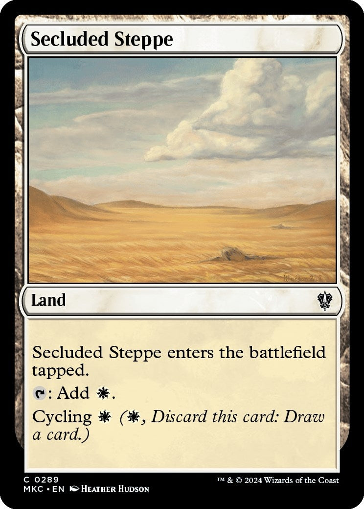 Secluded Steppe (289) (Commander: Murders at Karlov Manor)