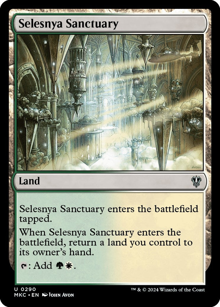Selesnya Sanctuary (290) (Commander: Murders at Karlov Manor)