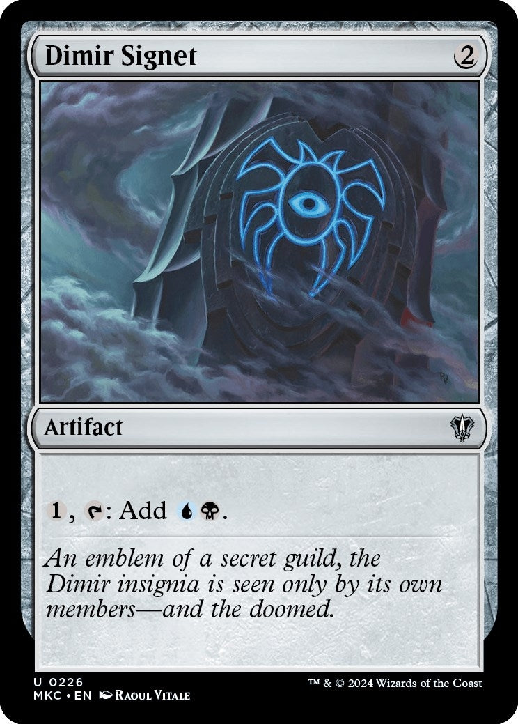 Dimir Signet (226) (Commander: Murders at Karlov Manor)