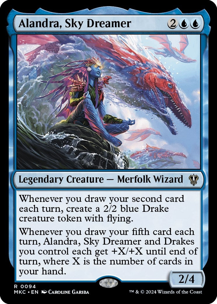 Alandra, Sky Dreamer (94) (Commander: Murders at Karlov Manor)