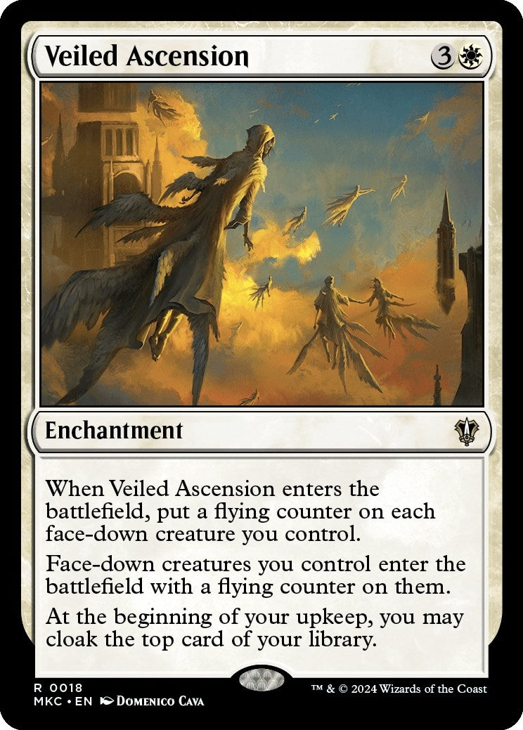 Veiled Ascension (18) (Commander: Murders at Karlov Manor)
