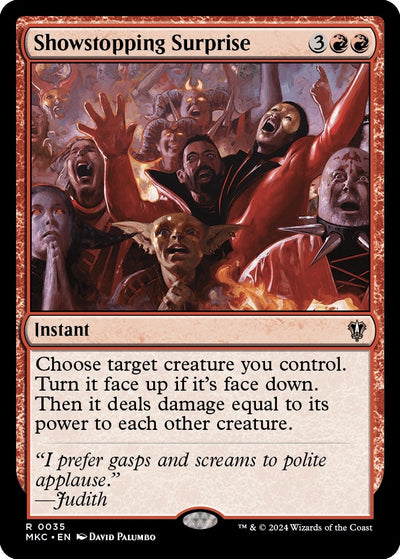 Showstopping Surprise (35) (Commander: Murders at Karlov Manor)
