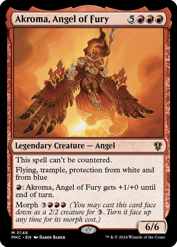Akroma, Angel of Fury (146) (Commander: Murders at Karlov Manor)