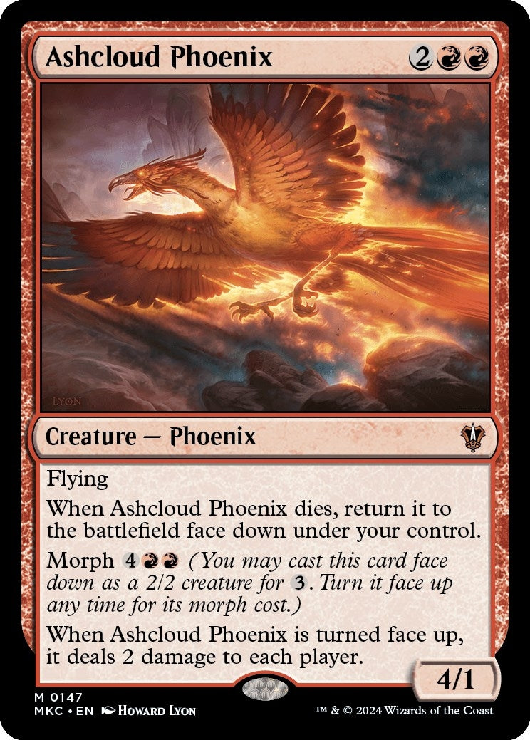 Ashcloud Phoenix (147) (Commander: Murders at Karlov Manor)