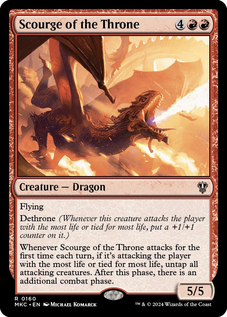 Scourge of the Throne (160) (Commander: Murders at Karlov Manor)