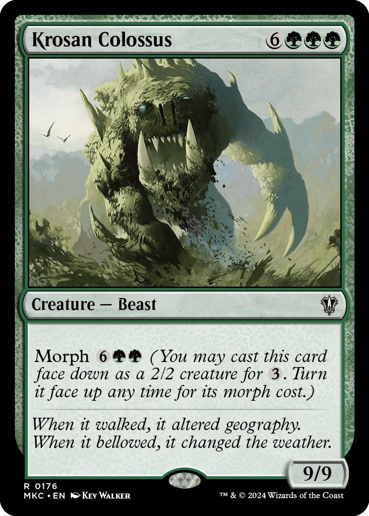 Krosan Colossus (176) (Commander: Murders at Karlov Manor)