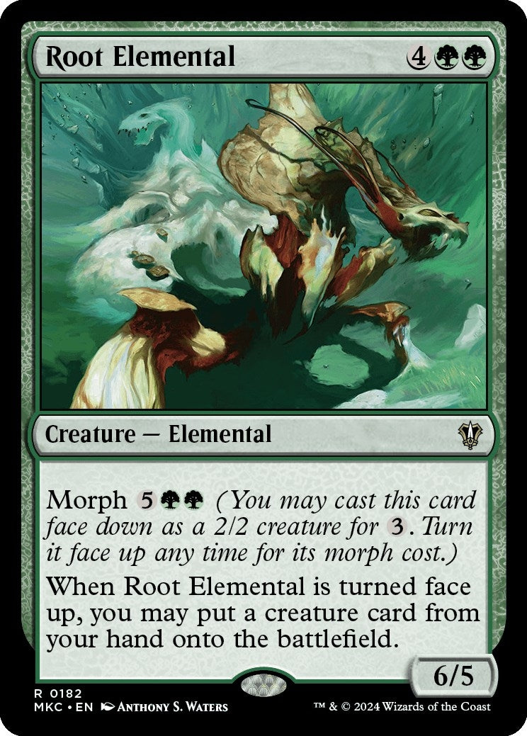 Root Elemental (182) (Commander: Murders at Karlov Manor)