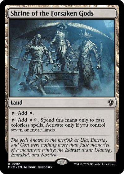 Shrine of the Forsaken Gods (292) (Commander: Murders at Karlov Manor)