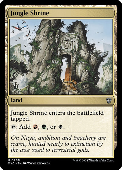 Jungle Shrine (268) (Commander: Murders at Karlov Manor)