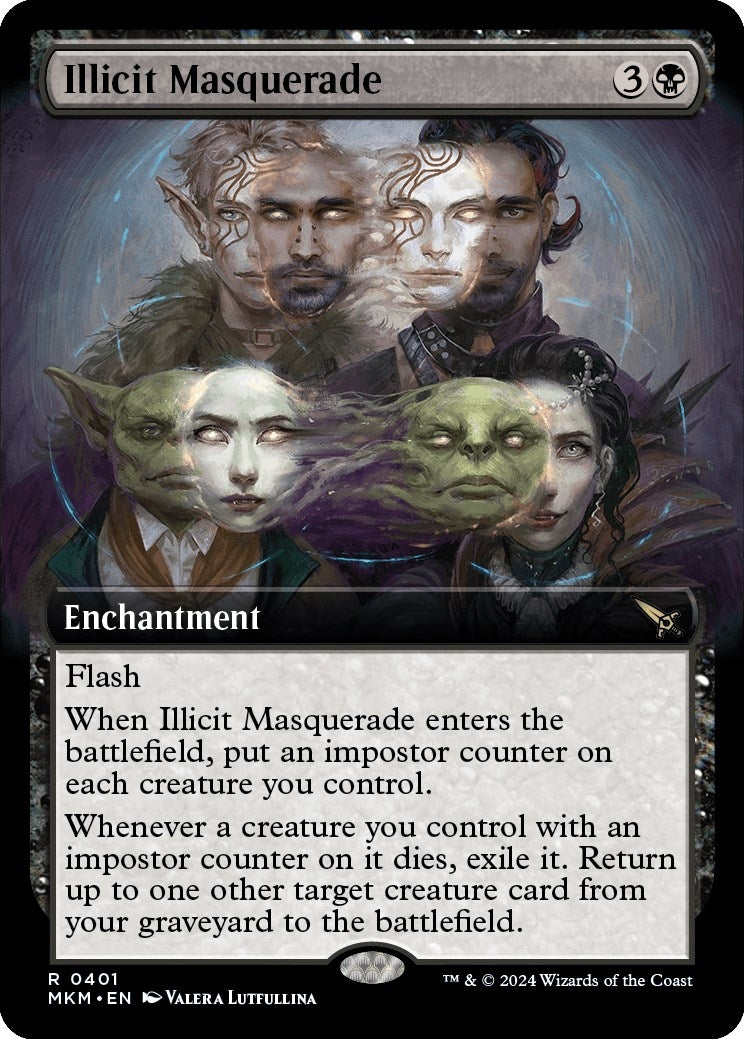 Illicit Masquerade (Extended Art) (401) (Murders at Karlov Manor)