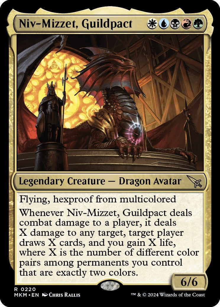 Niv-Mizzet, Guildpact (220) (Murders at Karlov Manor)