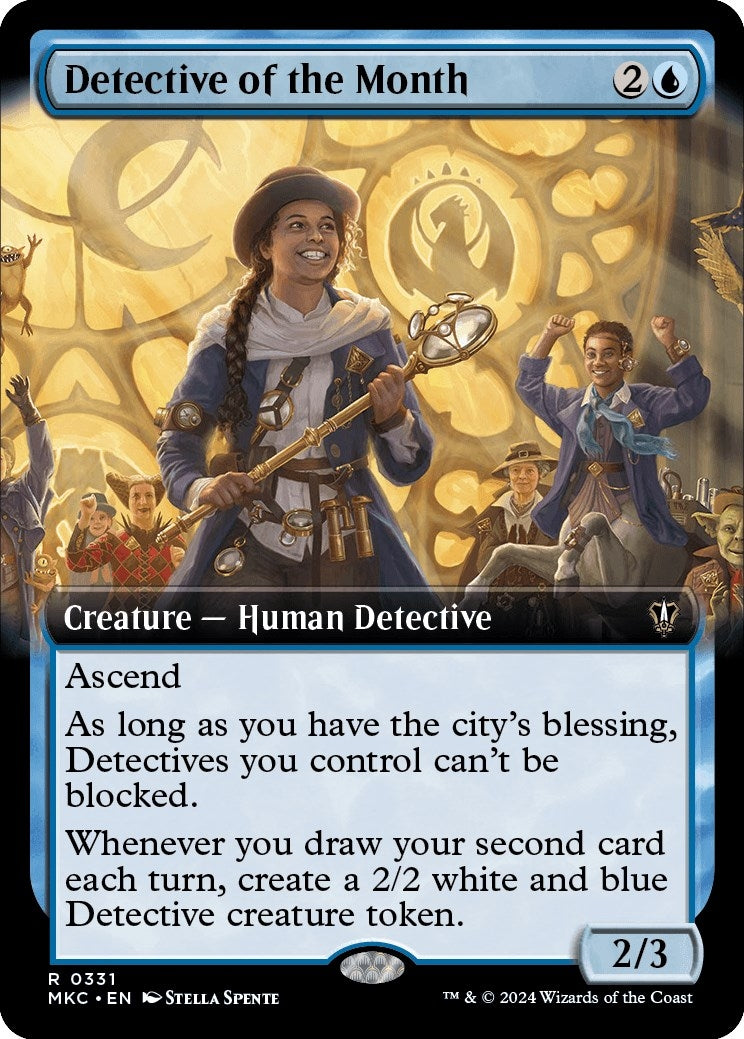 Detective of the Month (Extended Art) (331) (Commander: Murders at Karlov Manor)