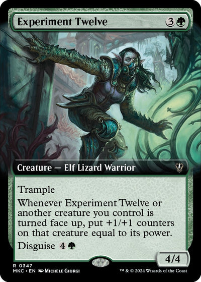 Experiment Twelve (Extended Art) (347) (Commander: Murders at Karlov Manor)