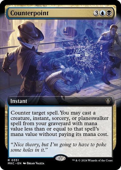 Counterpoint (Extended Art) (351) (Commander: Murders at Karlov Manor)