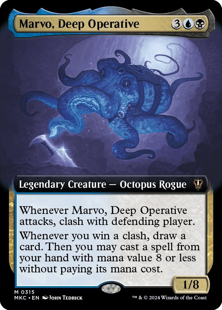 Marvo, Deep Operative (Extended Art) (315) (Commander: Murders at Karlov Manor)