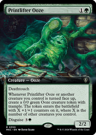 Printlifter Ooze (Extended Art) (350) (Commander: Murders at Karlov Manor)