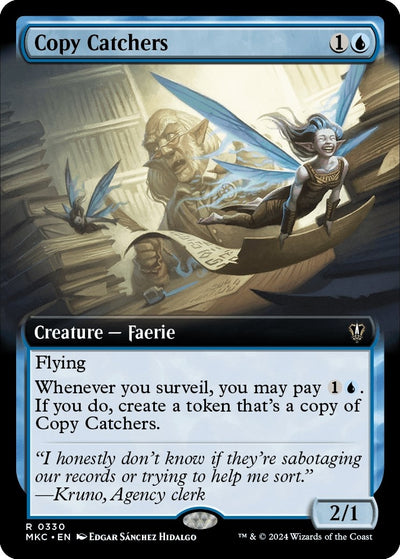 Copy Catchers (Extended Art) (330) (Commander: Murders at Karlov Manor)