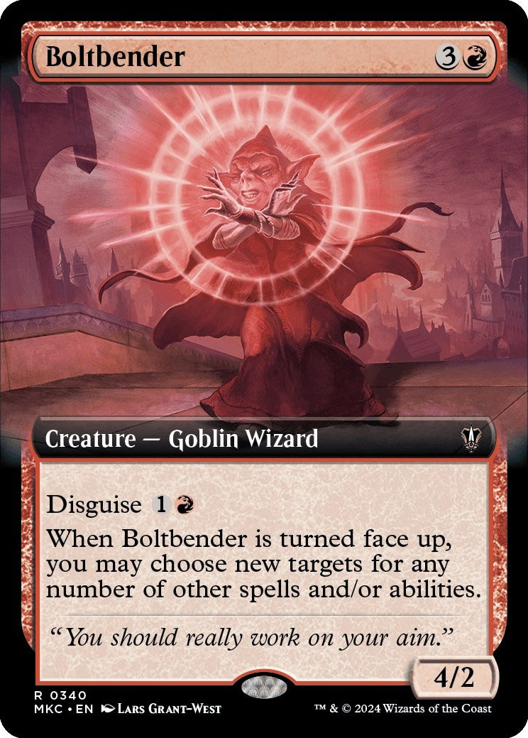 Boltbender (Extended Art) (340) (Commander: Murders at Karlov Manor)