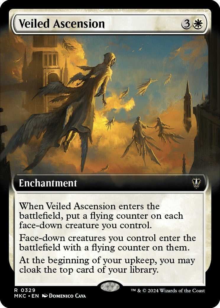 Veiled Ascension (Extended Art) (329) (Commander: Murders at Karlov Manor)