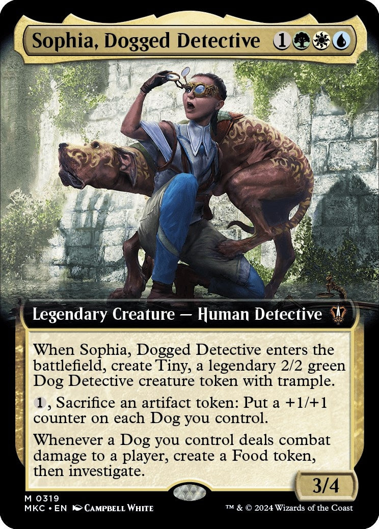 Sophia, Dogged Detective (Extended Art) (319) (Commander: Murders at Karlov Manor)