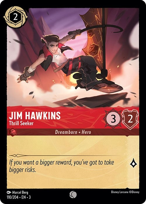 Jim Hawkins - Thrill Seeker (110/204) (Into the Inklands)