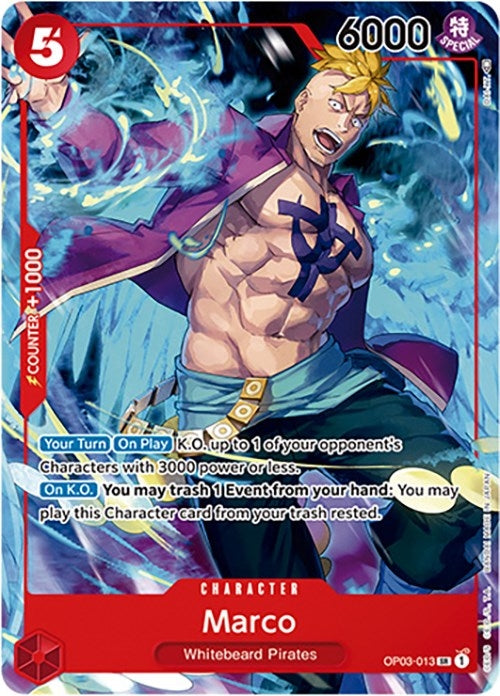 Image for Marco (Japanese 1st Anniversary Set) (OP03-013) (One Piece Promotion Cards) - One Piece Card Game