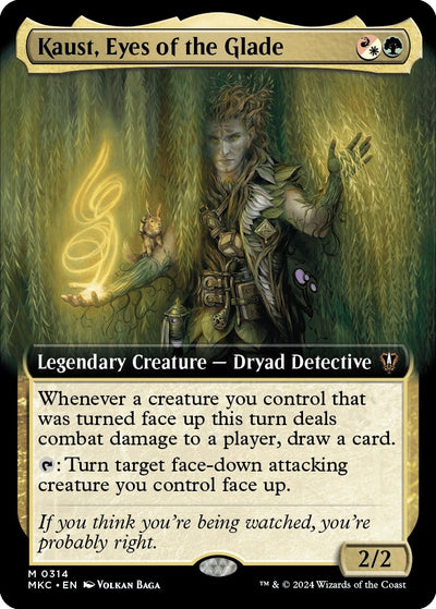 Kaust, Eyes of the Glade (Extended Art) (314) (Commander: Murders at Karlov Manor)
