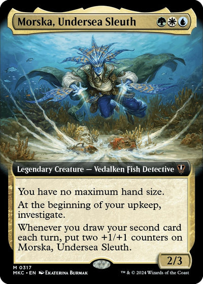 Morska, Undersea Sleuth (Extended Art) (317) (Commander: Murders at Karlov Manor)