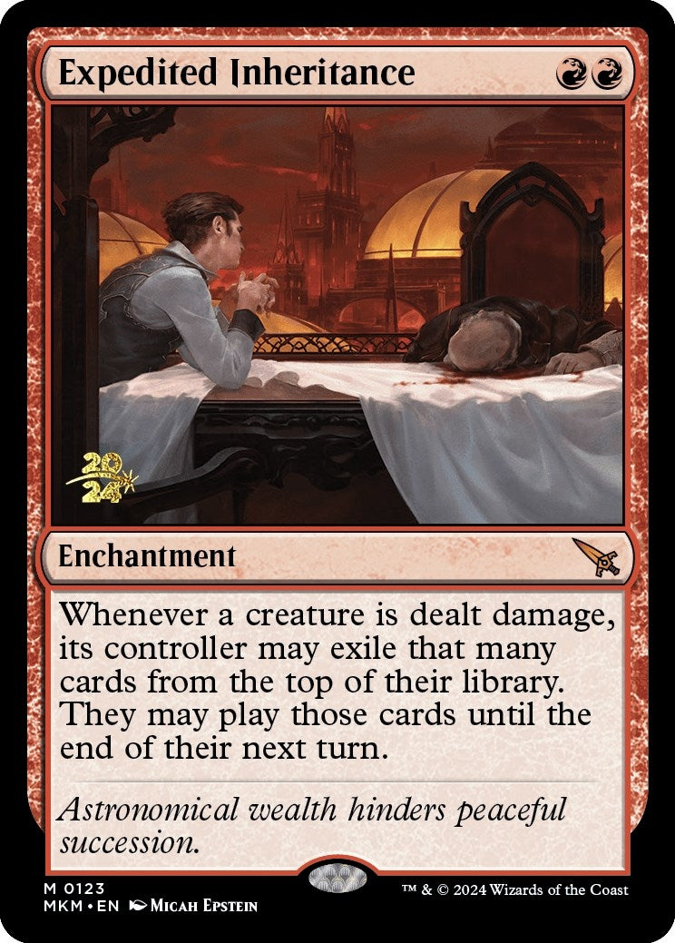 Expedited Inheritance (123) (Prerelease Cards)