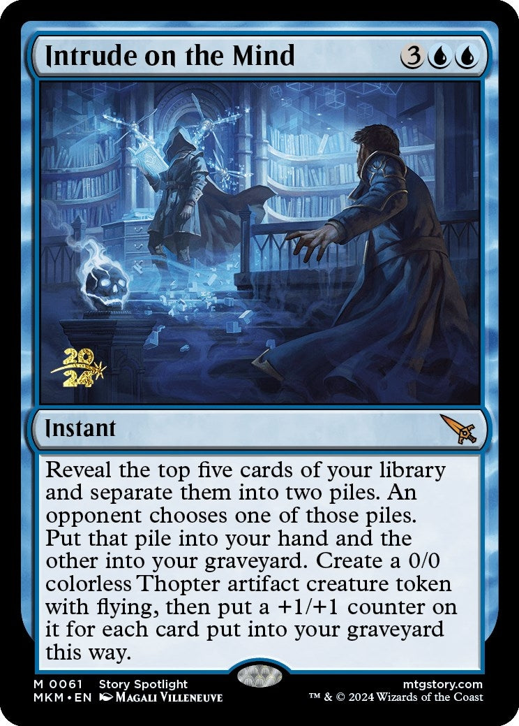 Intrude on the Mind (61) (Prerelease Cards)