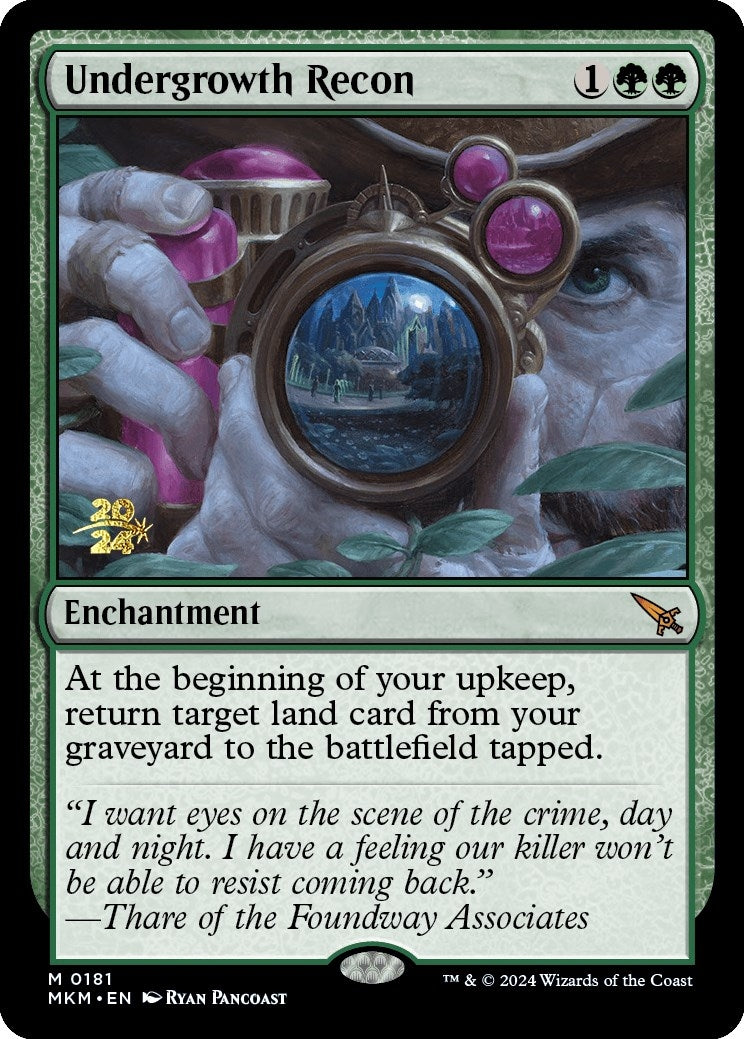 Undergrowth Recon (181) (Prerelease Cards)