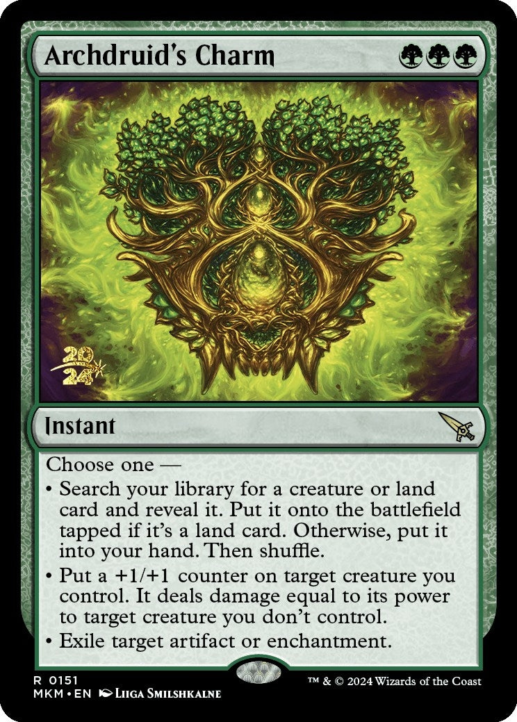 Archdruid's Charm (151) (Prerelease Cards)